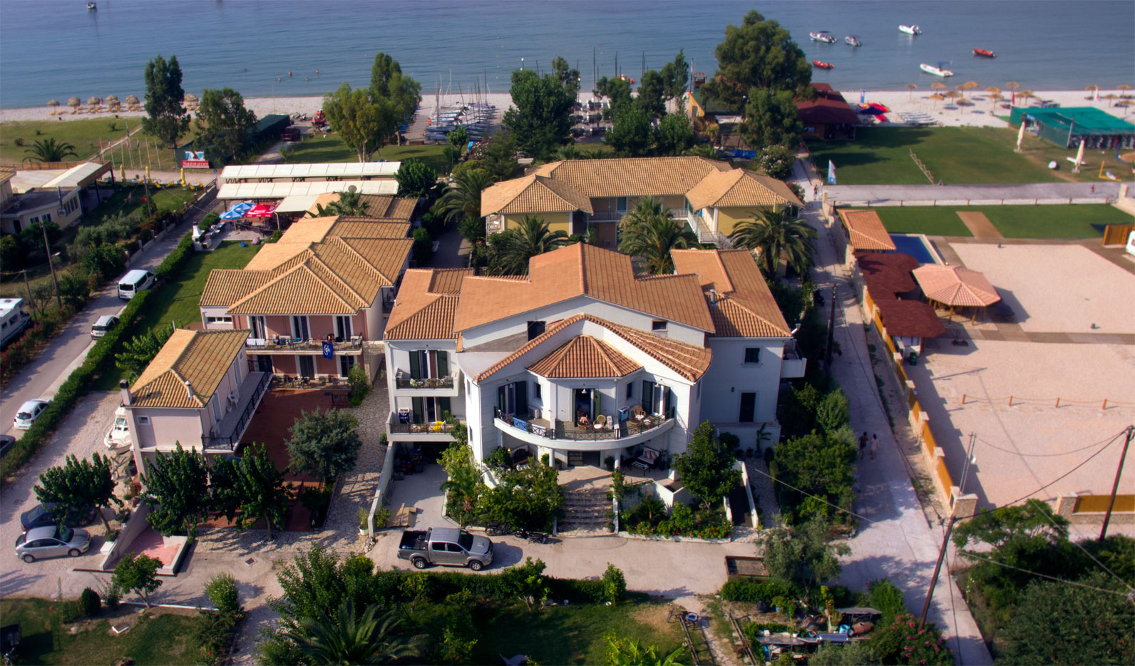 Hotel swimming pool with ocean view 2